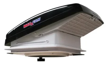 398181 maxxfan deluxe compact svart 1 MaxxFan Deluxe Compact 28x28 cm svart