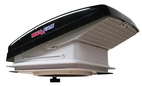 398181 maxxfan deluxe compact svart 1 MaxxFan Deluxe Compact 28x28 cm svart