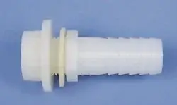 Tanktilkobling rett, 25mm