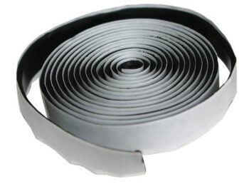Butyltape, 9,1m rull (svart)