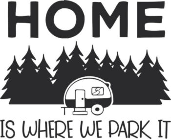 Home Is Where We Park It (klistremerke)