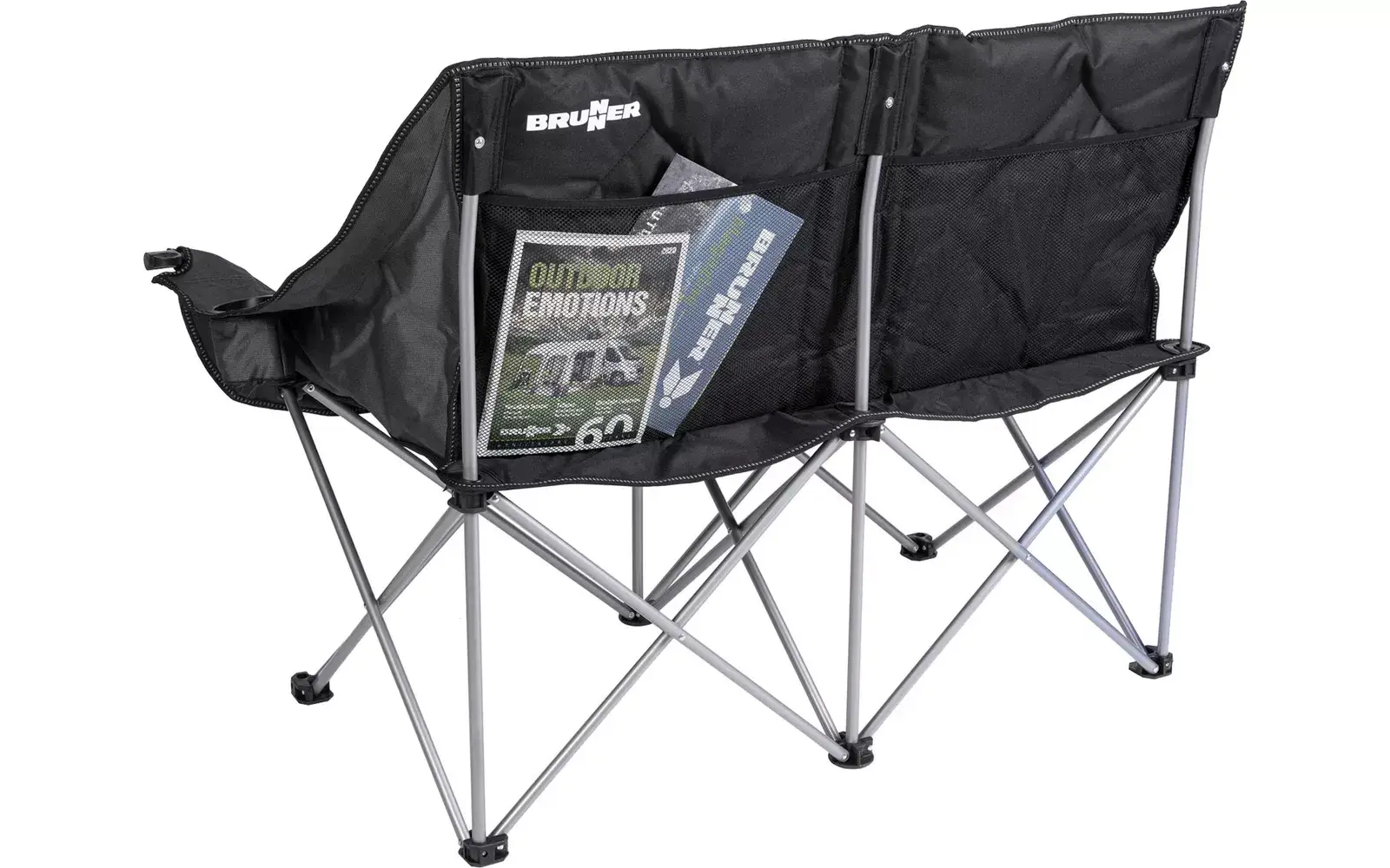 brunner action sofa 2 1 Brunner Action sammenleggbar sofa, svart - Bilde 4