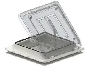 Fiamma vent takluke 40x40cm, crystal - bilde 2