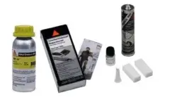 Pakke med rutelim og rengjøring fra Sika