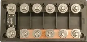 Sikringsholder 6-pos for mega-sikringer - bilde 2