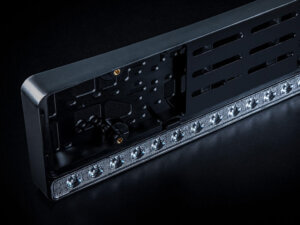 Strands skiltholder med integrert led-lys - bilde 3